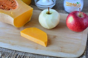 Салат из тыквы с яблоком и морковью