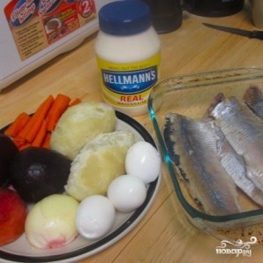 Салат Сельдь под шубой Салат Сельдь под шубой