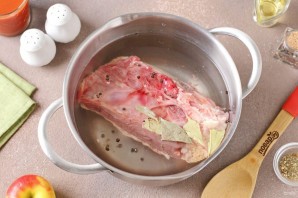 Щи с яблоками