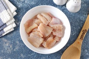 Щука с апельсинами в духовке