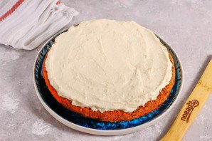 Шоколадный торт с творожным сыром