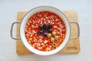 Солянка с сельдереем