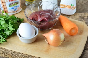 Суфле из свиной печени