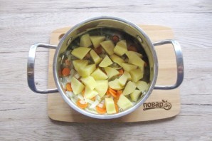 Суп из тыквы с беконом