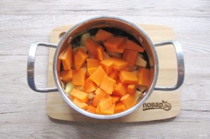 Суп из тыквы с беконом