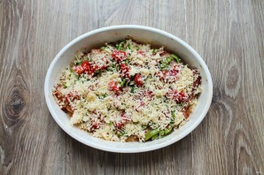 Свинина с маринованными помидорами