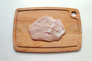 Свинина с маринованными помидорами