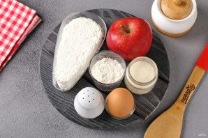 Сырники с яблоками в духовке