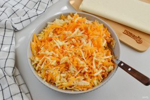 Тыква в слоеном тесте