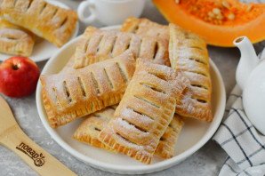 Тыква в слоеном тесте