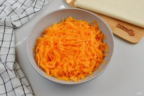 Тыква в слоеном тесте