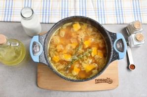 Тыквенный суп-пюре со сливками