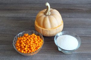 Варенье из тыквы с облепихой