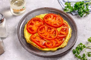 Закусочный торт из кабачков