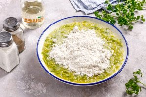 Закусочный торт из кабачков