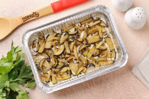 Заливной пирог с баклажанами