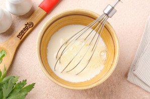 Заливной пирог с баклажанами