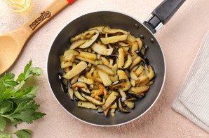 Заливной пирог с баклажанами