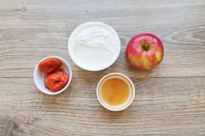 Запеченные яблоки с рикоттой