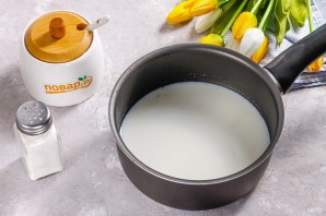 Английский рисовый пудинг с вишней