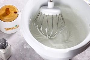 Английский рисовый пудинг с вишней