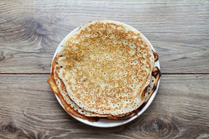 Блинчики с вишней и маскарпоне