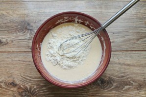 Блинчики с вишней и маскарпоне