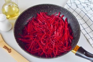 Борщ с фасолью