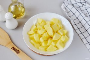 Борщ с фасолью