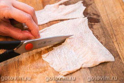 Чипсы из куриной кожи