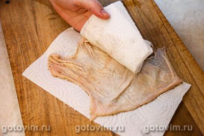 Чипсы из куриной кожи