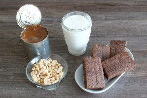 Десерт "Сникерс"