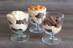 Десерт "Сникерс"