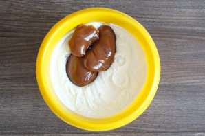 Десерт "Сникерс"