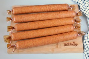 Домашняя колбаса в коллагеновой оболочке