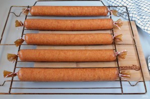 Домашняя колбаса в коллагеновой оболочке