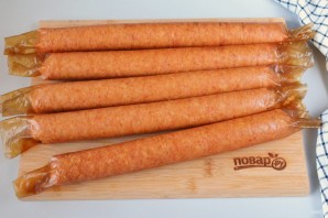 Домашняя колбаса в коллагеновой оболочке