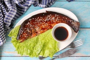 Форель в соусе терияки