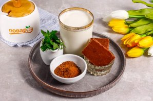 Горячий шоколад с мятой