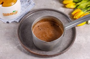 Горячий шоколад с мятой