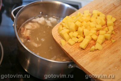 Гороховый суп с уткой