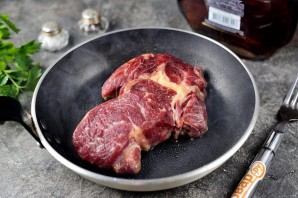 Говядина "Фламбе"