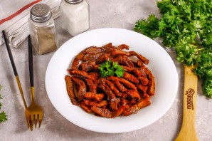 Говядина в бальзамическом уксусе