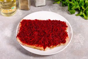 Гравлакс со свеклой