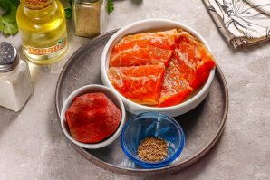 Гравлакс со свеклой