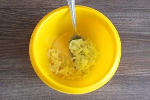 Яблочное печенье с миндалём