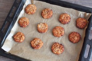 Яблочное печенье с миндалём