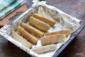 Кабачки брусочками в панировке в духовке Кабачки брусочками в панировке в духовке