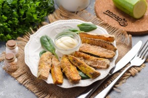 Кабачки брусочками в панировке в духовке Кабачки брусочками в панировке в духовке