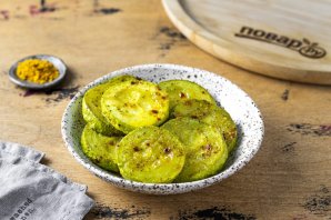 Кабачки с карри в духовке Кабачки с карри в духовке